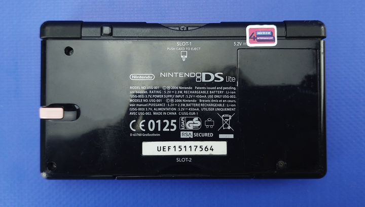 Консоль Nintendo DS Lite Jet Black Б/У - изображение 6