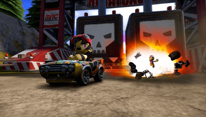 Гра Sony PlayStation Portable ModNation Racers Російська Озвучка Б/У - Фото 5 Гра Sony PlayStation Portable ModNation Racers Російська Озвучка Б/У - зображення 5