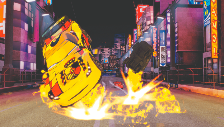 Игра Sony PlayStation Portable Cars 2: The Video Game Русская Озвучка + Коробка Б/У - изображение 5
