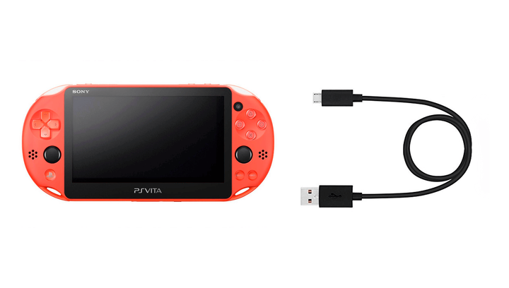Консоль Sony PlayStation Vita Slim Модифицированная 64GB Neon Orange + 5 Встроенных Игр Б/У - изображение 5
