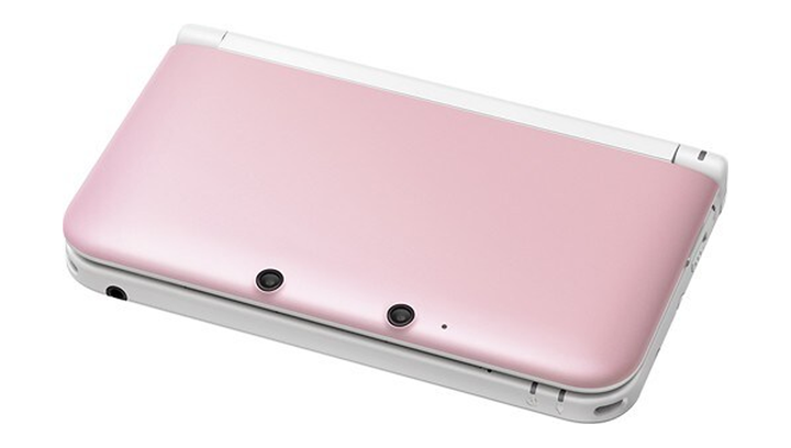 Консоль Nintendo 3DS XL Модифицированная 32GB Pink White +