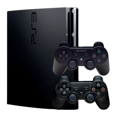 Набор Консоль Sony PlayStation 3 Slim 120GB Black Б/У + Геймпад Беспроводной Sony PlayStation 3 DualShock 3 Black Б/У - Фото 1 Набор Консоль Sony PlayStation 3 Slim 120GB Black Б/У + Геймпад Беспроводной Sony PlayStation 3 DualShock 3 Black Б/У - изображение 1