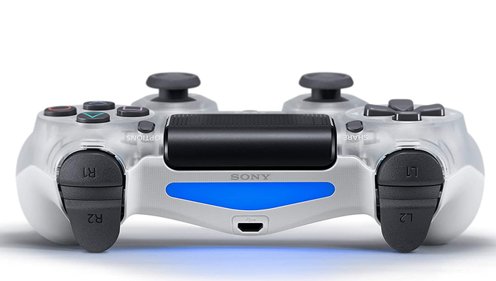 Геймпад Беспроводной Sony PlayStation 4 DualShock 4 Version 1 Crystal Б/У - изображение 4