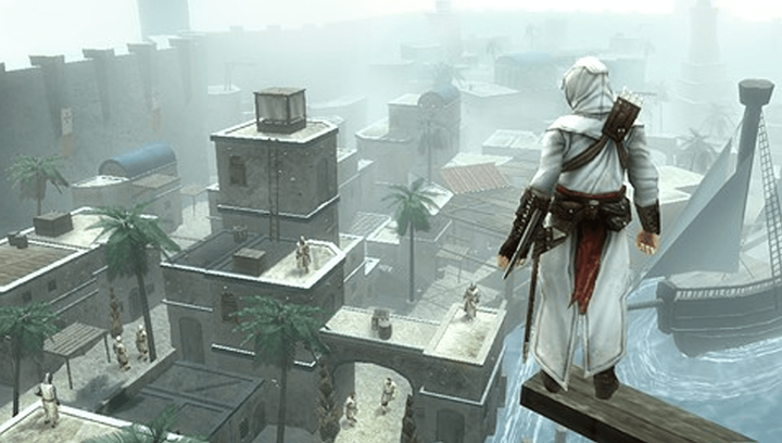 Игра Sony PlayStation Portable Assassin's Creed Bloodlines Русские Субтитры Без Обложки Б/У - изображение 2