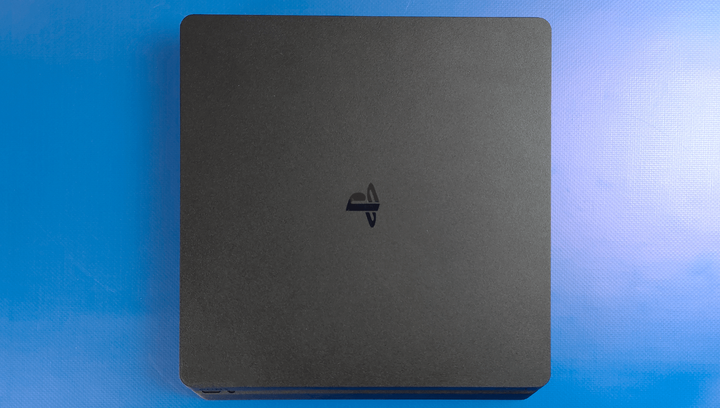 Набор Консоль Sony PlayStation 4 Slim 500GB Black Б/У + Геймпад Беспроводной DualShock 4 Version 2 2шт - изображение 2