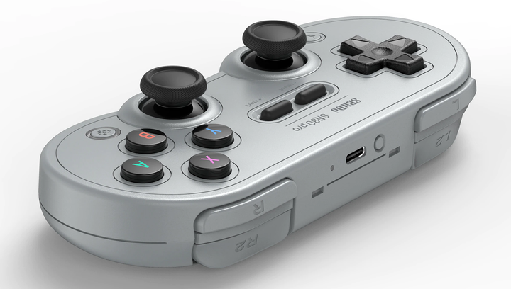Геймпад Бездротовий 8BitDo Switch SN30 Pro G Grey - зображення 4
