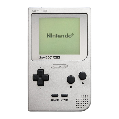 Консоль Nintendo Game Boy Pocket Silver Б/У - Фото 1 Консоль Nintendo Game Boy Pocket Silver Б/У - изображение 1