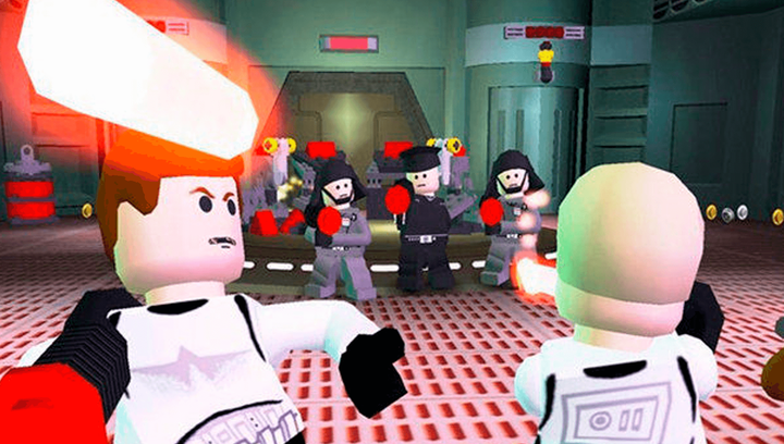 Игра Sony PlayStation Portable Lego Star Wars 2 Original Trilogy Английская Версия + Коробка Б/У - изображение 2