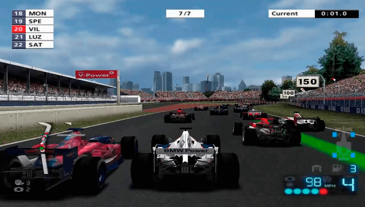 Игра Sony PlayStation Portable Formula One 06 Английская Версия Б/У - изображение 5