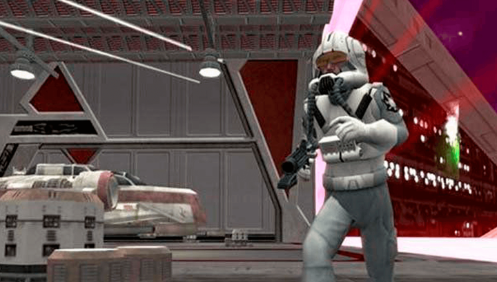 Игра Sony PlayStation Portable Star Wars Battlefront 2 Английская Версия + Коробка Б/У - изображение 3