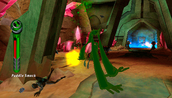 Игра Sony PlayStation Portable Ben 10 Alien Force: Vilgax Attacks Английская Версия + Коробка Б/У - изображение 5