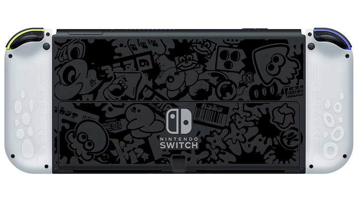 Консоль Nintendo Switch OLED Model HEG-001 Splatoon 3 Edition 64GB Green Violet - Фото 5 Консоль Nintendo Switch OLED Model HEG-001 Splatoon 3 Edition 64GB Green Violet - изображение 5