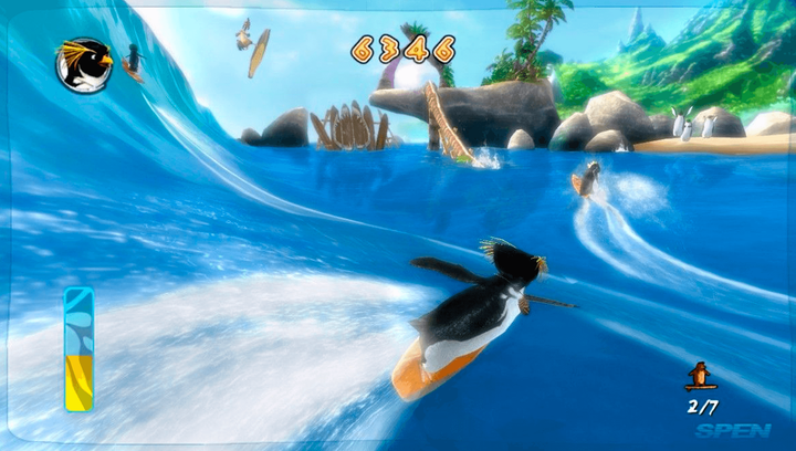 Игра Sony PlayStation Portable Surfs Up Английская Версия Б/У - изображение 5