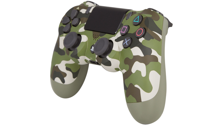 Геймпад Бездротовий Sony PlayStation 4 DualShock 4 Version 2 Green Camo Б/У - зображення 5