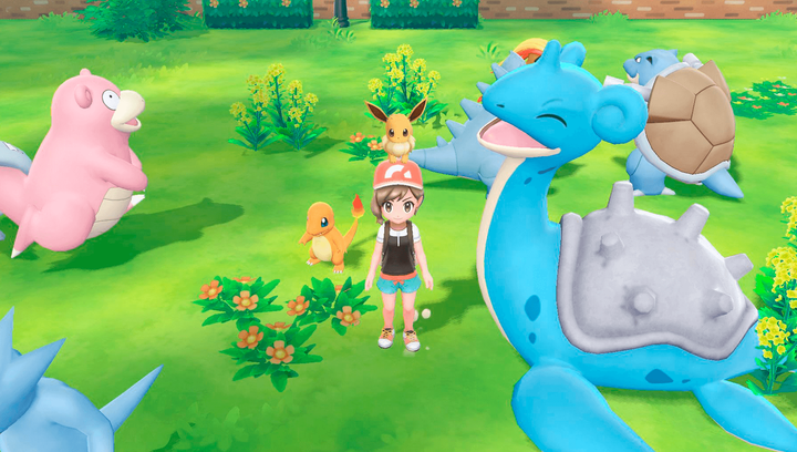 Гра Nintendo Switch Pokemon Let's Go, Eevee! Англійська Версія Б/У - зображення 5
