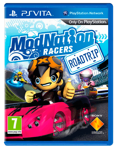 Игра Sony PlayStation Vita ModNation Racers: Road Trip Русские Субтитры Б/У - Фото 1 Игра Sony PlayStation Vita ModNation Racers: Road Trip Русские Субтитры Б/У - изображение 1