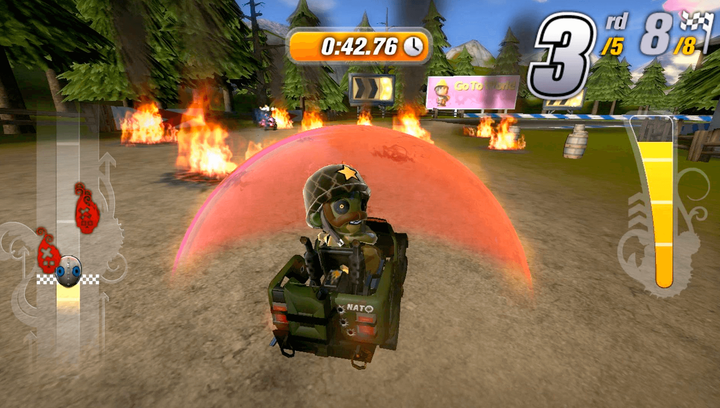 Игра Sony PlayStation Vita ModNation Racers: Road Trip Русские Субтитры Б/У - Фото 3 Игра Sony PlayStation Vita ModNation Racers: Road Trip Русские Субтитры Б/У - изображение 3