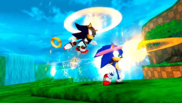 Игра Sony PlayStation Portable Sonic Rivals Английская Версия + Коробка Б/У - изображение 6