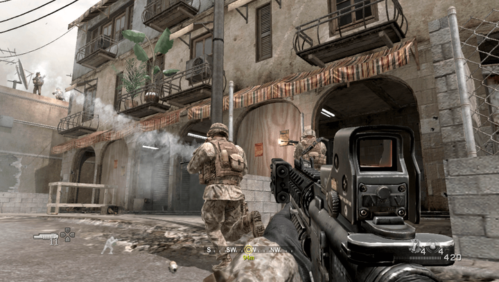 Игра Microsoft Xbox 360 Call of Duty 4 Modern Warfare Английская Версия Б/У - изображение 4