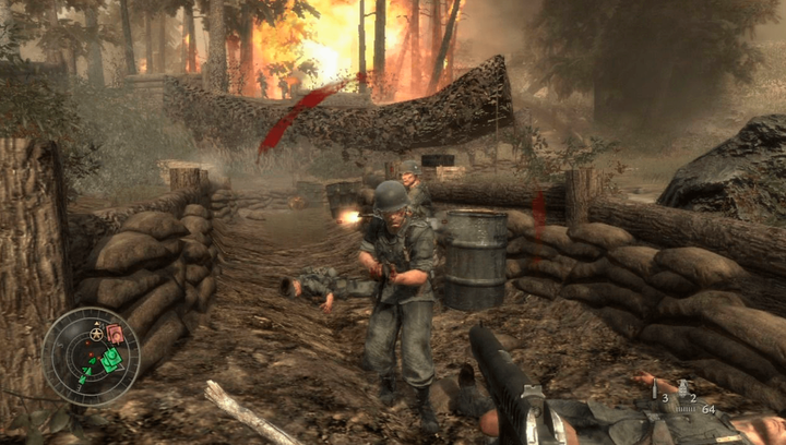 Игра Sony PlayStation 3 Call of Duty: World at War Английская Версия Б/У - изображение 2