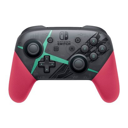 Геймпад Беспроводной Nintendo Switch Pro Controller Xenoblade Chronicles 2 Limited Edition Red Black - Фото 1 Геймпад Беспроводной Nintendo Switch Pro Controller Xenoblade Chronicles 2 Limited Edition Red Black - изображение 1