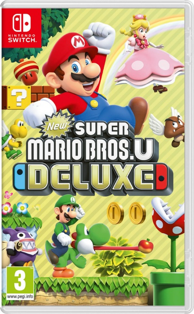 Гра Nintendo Switch New Super Mario Bros. U Deluxe (Картридж) (45496423780) - зображення 1