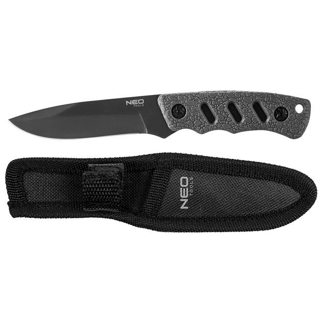 Туристический нож Neo Tools 63-106 Bushcraft в чехле 3Cr13/9.4см/16.5см - изображение 1