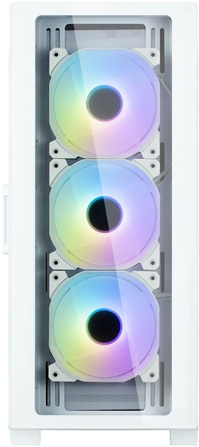 Корпус Zalman i3 NEO TG White - зображення 3