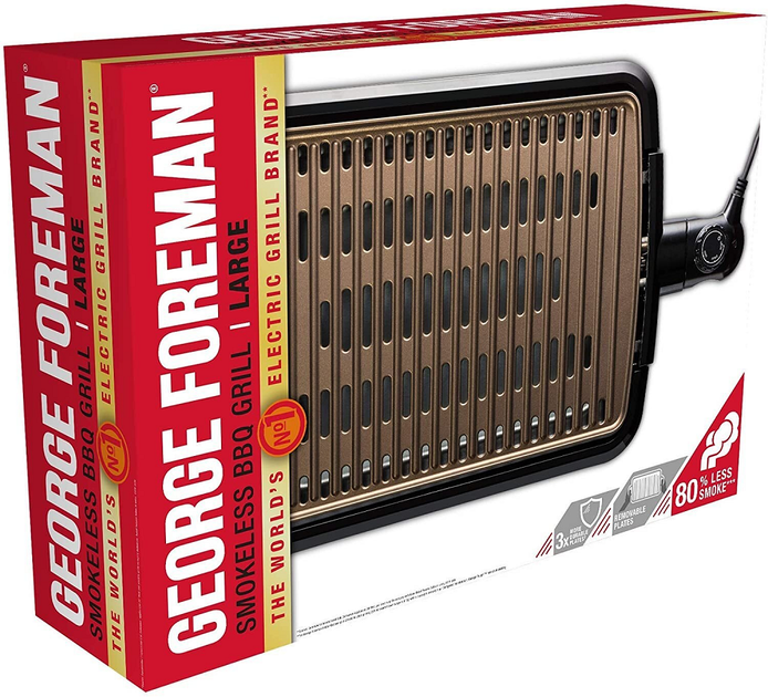 Гриль George Foreman 25850-56 Smokeless BBQ Grill Russell Hobbs (2000003349708) - изображение 6