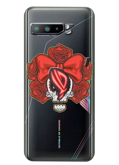 Прозорий силіконовий чохол iSwag для Asus ROG Phone 3 ZS661KS - Готичний череп (ISARGF356) - Фото 1 Прозорий силіконовий чохол iSwag для Asus ROG Phone 3 ZS661KS - Готичний череп (ISARGF356) - зображення 1