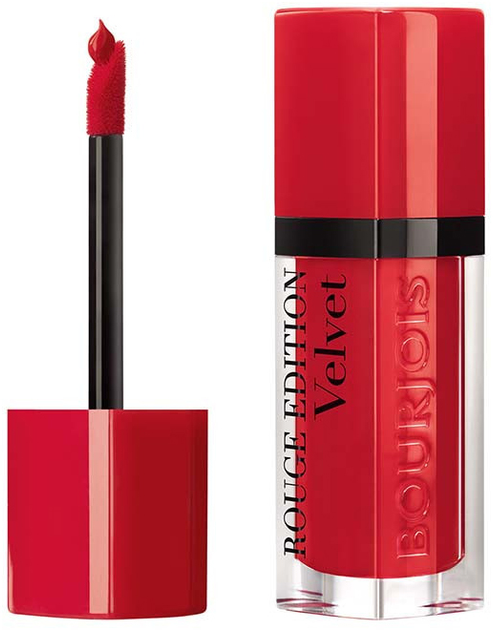 Bourjois Rouge Edition Velvet szminka w płynie 3 Crimson (3052503260310) - obraz 2