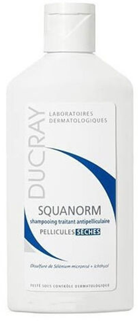 Ducray Squanorm szampon przeciw suchemu łupieżowi 200 ml (3282779277440) - obraz 1