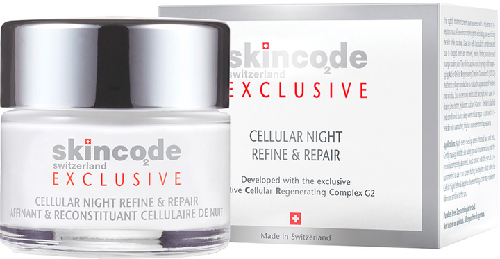 Skincode Wyrównujący i odbudowujący krem komórkowy na noc 50 ml (7640107050237) - obraz 1