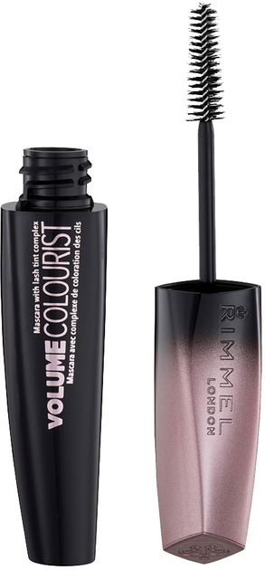 Tusz do rzęs Rimmel Volume Colourist Voluminous z efektem tonizującej farby Czarny 11 ml (3614221496442) - obraz 2