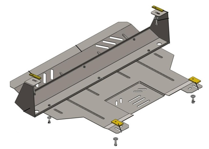 Защита двигателя Форд Транзит (Ford Transit)