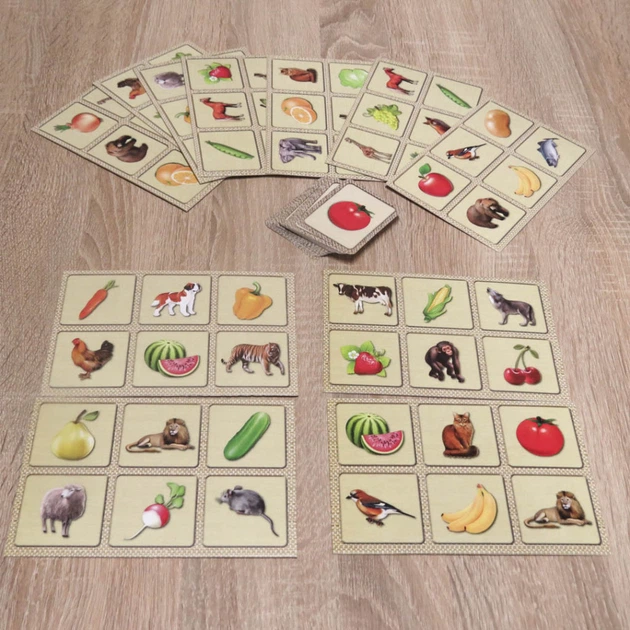 Обучающая настольная игра Лото "ENGLISH" иллюстрированная Artos Games (079600001111) - изображение 4
