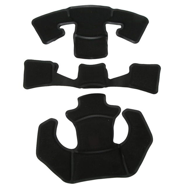 Протиударні подушки для шолома каски FAST Mich helmet-pad-black - зображення 2