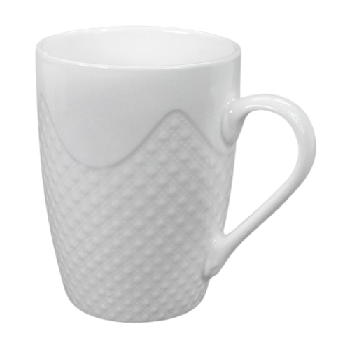 Чашка "White glaze" Stenson R89035 360мл - Фото 1 Чашка "White glaze" Stenson R89035 360мл - изображение 1