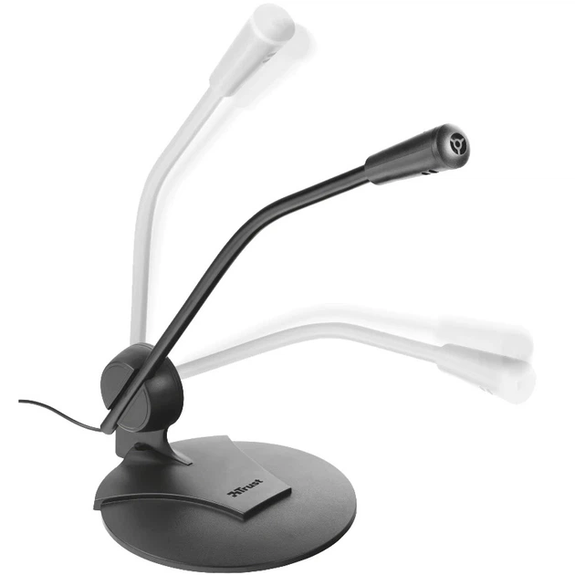 Настольный микрофон Trust Primo Microphone 21674 Черный - Фото 3 Настольный микрофон Trust Primo Microphone 21674 Черный - изображение 3