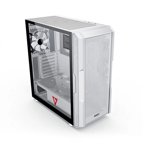 Корпус Modecom AMIRANI ARGB AT-AMIRANI-PG-20-000000-0 fans 2x200mm/1x120mm без БП ATX White - изображение 3