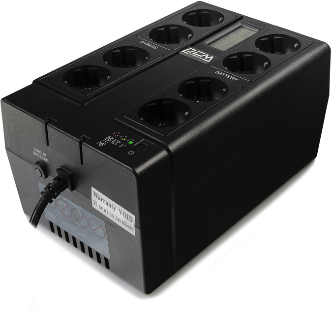 ИБП Powercom CUB-1000N LCD - изображение 3