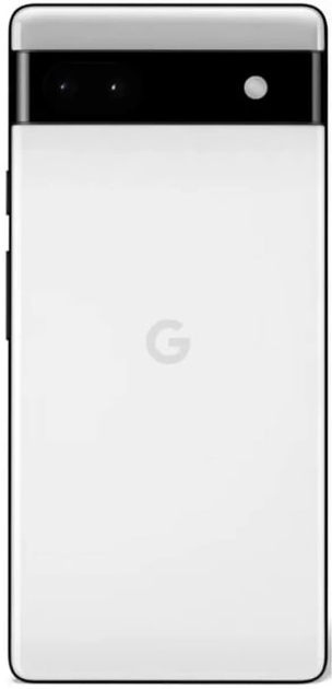 Smartfon Google Pixel 6A 5G 6/128GB DualSim Chalk White (GA03714-GB) - obraz 3