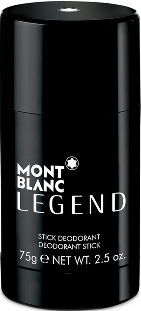 Парфумований дезодорант-стик для чоловіків Montblanc Legend з ароматом бергамота та лаванди 75 мл (3386460032735) - зображення 1