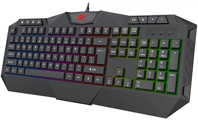Клавиатура проводная Havit HV-KB510L USB Black - изображение 3
