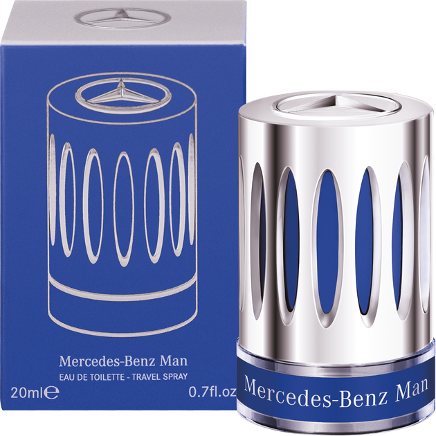 Туалетна вода для чоловіків Mercedes-Benz Man Travel Collection Edt 20 мл (3595471061201) - зображення 1