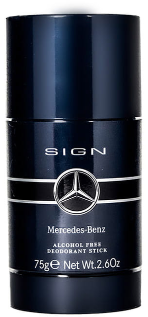 Perfumowany dezodorant w sztyfcie Mercedes-Benz Sign 75 g (3595471111043) - obraz 1