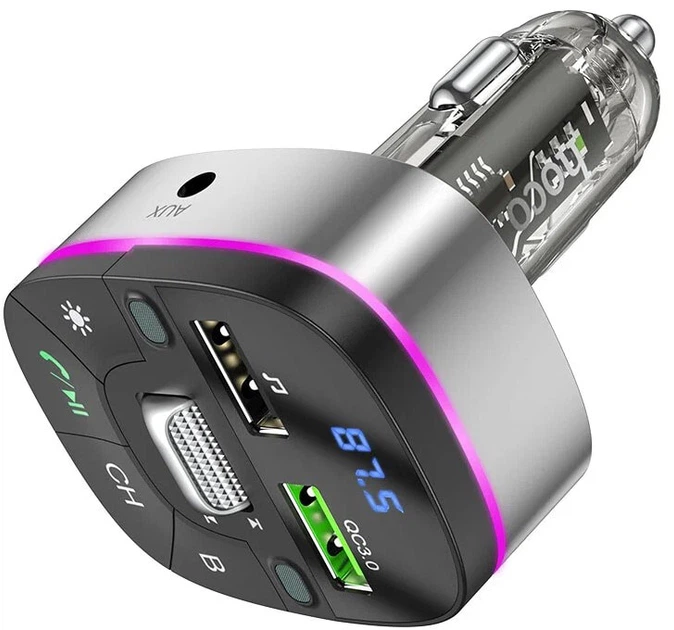 Автомобильный FM модулятор Hoco E71 (33079) - изображение 2