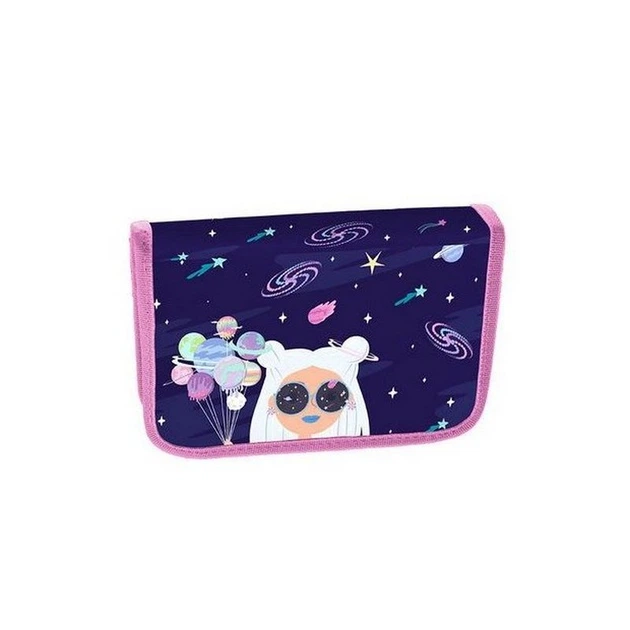 Пенал твердый Yes HP-03 Space Girl, одинарный, с клапаном (533119) - изображение 2