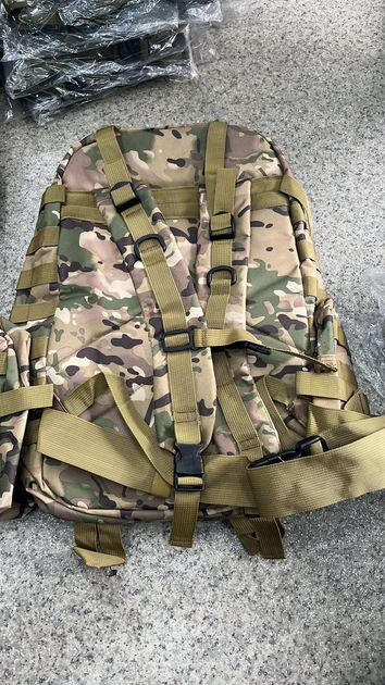 Тактичний військовий рюкзак 56л Attack Койот - зображення 2