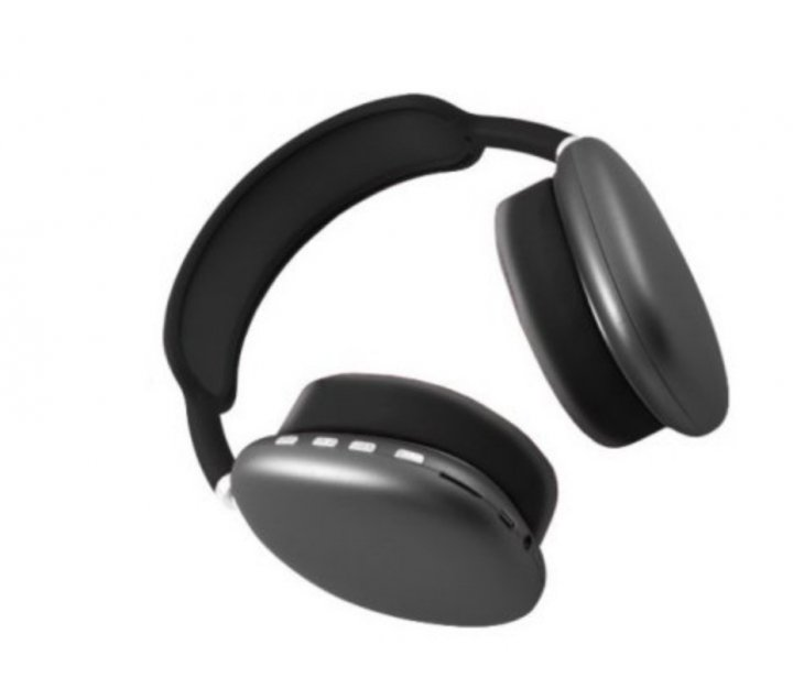Беспроводные полноразмерные Bluetooth наушники P9 Max с MP3 / Черные ...